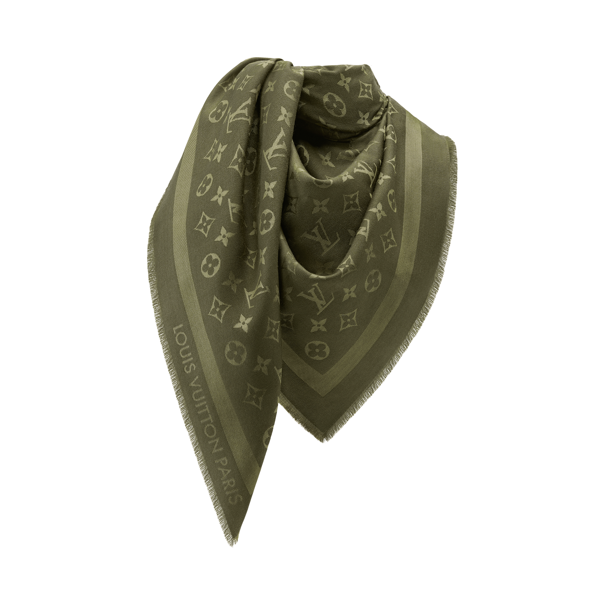 Monogram Pink Shawl Scarf | LOUIS VUITTON ®